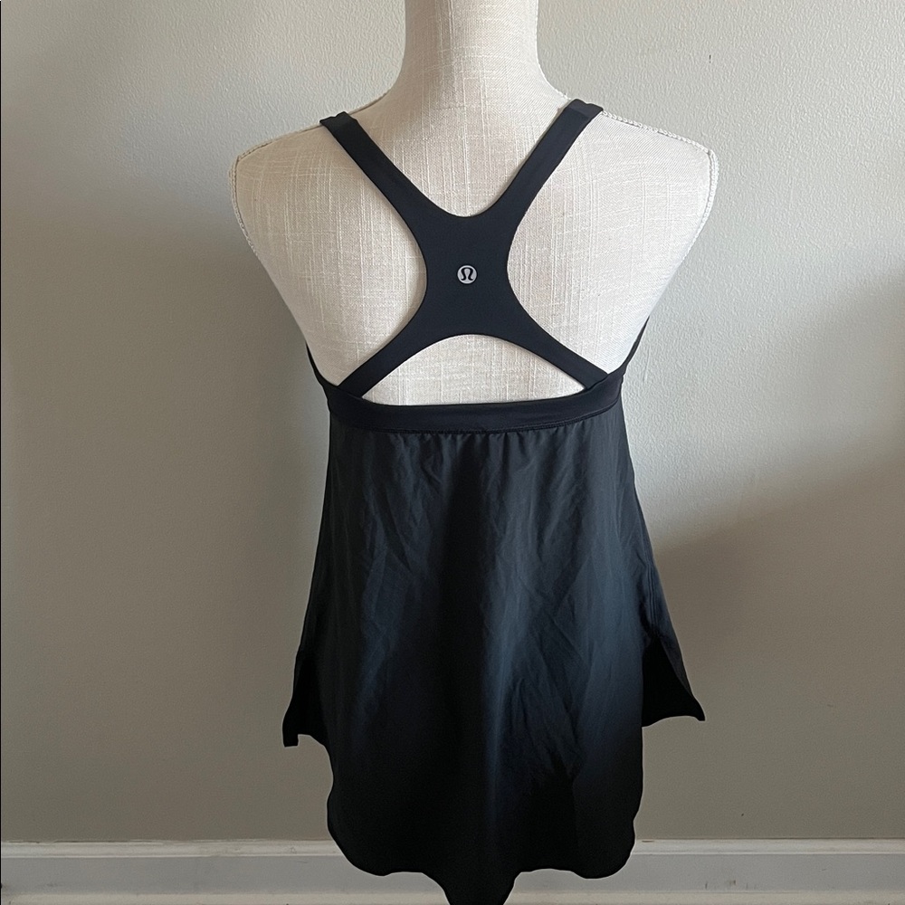 Lululemon Black Athletic Tank Top - Picture 2 of 3